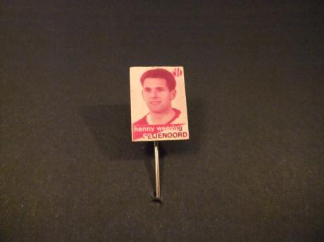 Henny Weering, oud voetballer (rechtsbuiten) o.a.GVAV, Feijenoord en Cambuur